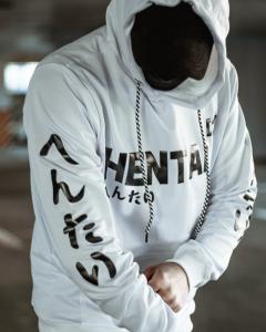 Фото Одежда Худи унисекс Hentai белое