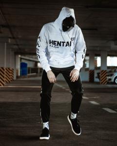 Фото Одежда Худи унисекс Hentai белое