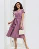 Платья ISSA PLUS 11417  L сиреневый