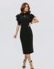 Платья ISSA PLUS 11527  L черный