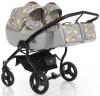 Детская универсальная коляска для двойни Junama Limited Edition Skylark Duo