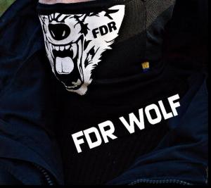 Фото Аксессуары Защитная маска Бафф FDR Wolf Black