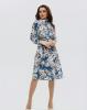 Платья ISSA PLUS 11547  L мультиколор