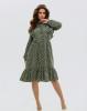 Платья ISSA PLUS 11571  XL хаки