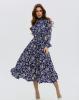 Платья ISSA PLUS 11564  S синий