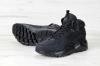  Кросівки Зимові чоловічінайк, найкі, найки Nike Air Huarache High Top Triple Black. Кроссовки, кеды мужские в Украине