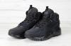  Кросівки Зимові чоловічінайк, найкі, найки Nike Air Huarache High Top Triple Black. Кроссовки, кеды мужские в Украине