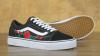  Жіночі, obuwie damskie кеди ванс венс ванси венси vans Old Skool Roses Black. Кроссовки, кеды женские в Украине