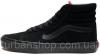 Жіночі, obuwie damskie кеди ванс венс ванси венси vans Old Skool High Top All Black.