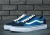  Чоловічі, obuwie męskie кеди ванс венс ванси венси vans Old Skool Blue/Black. Кроссовки, кеды мужские в Украине