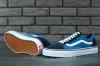  Чоловічі, obuwie męskie кеди ванс венс ванси венси vans Old Skool Blue/Black. Кроссовки, кеды мужские в Украине