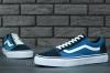  Чоловічі, obuwie męskie кеди ванс венс ванси венси vans Old Skool Blue/Black. Кроссовки, кеды мужские в Украине