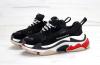  Кросівки жіночі Balenciaga Triple S Black/White/Red баленсиага Кроссовки, кеды женские в Украине