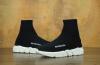  Кросівки жіночі Balenciaga Knit High-Top Sneakers Black/White баленсиага Кроссовки, кеды женские в Украине