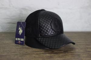 Фото Аксессуары Кепка кожзам мужская us polo assn