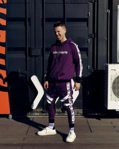 Фото Одежда Спортивные штаны Palm Angels Espo фиолетовый