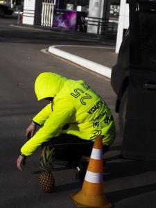 Фото Одежда Куртка весенняя мужская Пушка Огонь Borra салатовый