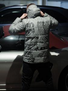 Фото Одежда Куртка рефлективная весенняя мужская Пушка Огонь Reflective серый