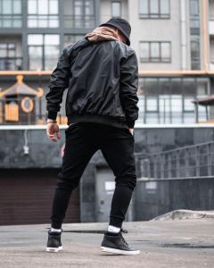 Фото Одежда Ветровка PUNCH - Bomber, Black