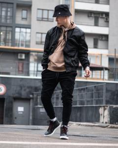 Фото Одежда Ветровка PUNCH - Bomber, Black