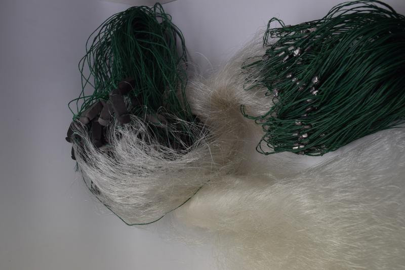 Фото Сети (ДЛЯ ПРОМЫШЛЕННОГО ЛОВА), Сети рыболовные трехстенные (для промышленного лова), Груз дробинка СЕТЬ РЫБОЛОВНАЯ ТРЕХСТЕННАЯ 1.6Х50М ЯЧЕЯ 45 (ОБ. ГРУЗ)