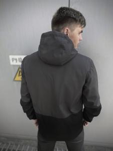 Фото  Ветровка Softshell Light Intruder серо-черная