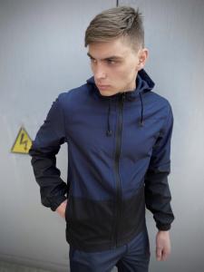 Фото  Ветровка Softshell Light Intruder сине-черная