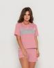Спортивные костюмы ISSA PLUS 10888  S розовый