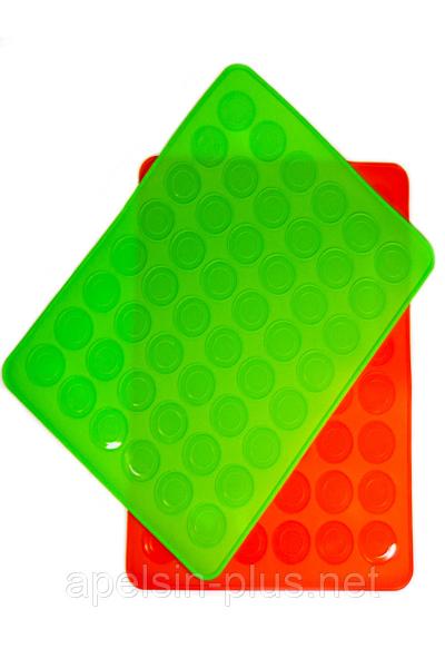 Фото  Силиконовый коврик для печенья Макарунс 30 см 40 см ОПТ