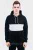 Хлопковая толстовка кенгурушка t hood blk