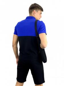 Фото Одежда Костюм мужской Nike шорты , футболка электрик-черный + барсетка в подарок