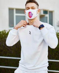 Фото Одежда Свитшот мужской Пушка Огонь Mate белый