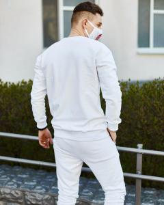 Фото Одежда Свитшот мужской Пушка Огонь Mate белый