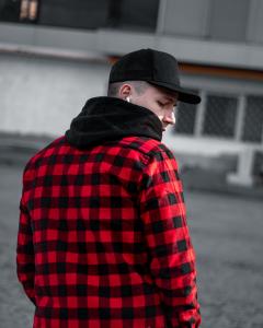 Фото Одежда Рубашка Big Shark - Hardcore Plus, Red/Black