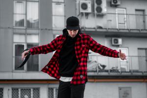 Фото Одежда Рубашка Big Shark - Hardcore Plus, Red/Black