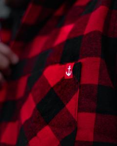 Фото Одежда Рубашка Big Shark - Hardcore Plus, Red/Black