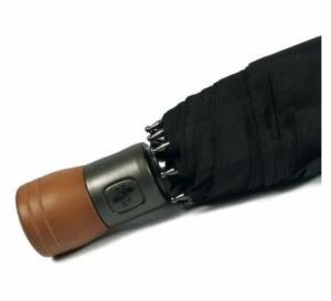 Фото  Зонт ZEST мужской полный автомат ручка прямая дерево 13930 черный