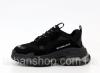  Жіночі кросівки balenciaga triple s black Кроссовки, кеды женские в Украине