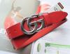  Женский кожаный красный ремень Gucci пряжка серебро Ремни и пояса в Украине