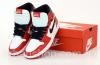 Чоловічі кросівки nike air jordan. white red black топ репліка ааа класу 46