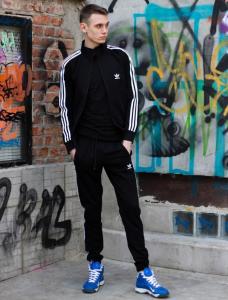 Фото Одежда Костюм Adidas черный