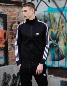 Фото Одежда Костюм Adidas черный