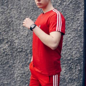 Фото Одежда Футболка Adidas Classic красная