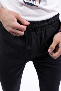 Фото  Штаны Madmext на резинке серые