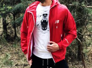 Фото Одежда Ветровка New Balance S20 red