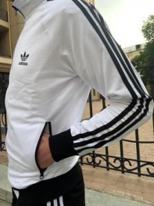 Фото Одежда Зиппер Adidas - Line, White