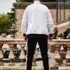  Зиппер Adidas - Line, White Спортивные кофты, толстовки, куртки мужские в Украине