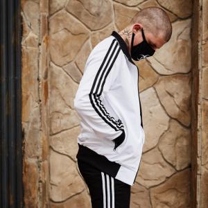 Фото Одежда Олимпийка мужская в стиле Adidas Round белая