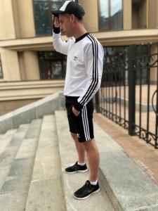 Фото Одежда Комплект Adidas -  Three Line, Black