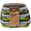 Набор из 3х контейнеров силиконовых Tramp 
TRC-089-olive